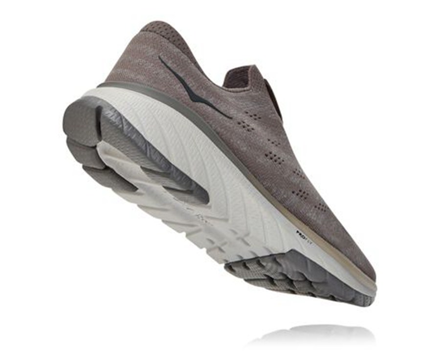 Hoka Australia One One Cavu 3 Slip - Mens Running Shoes Grey - FNKZY-4690